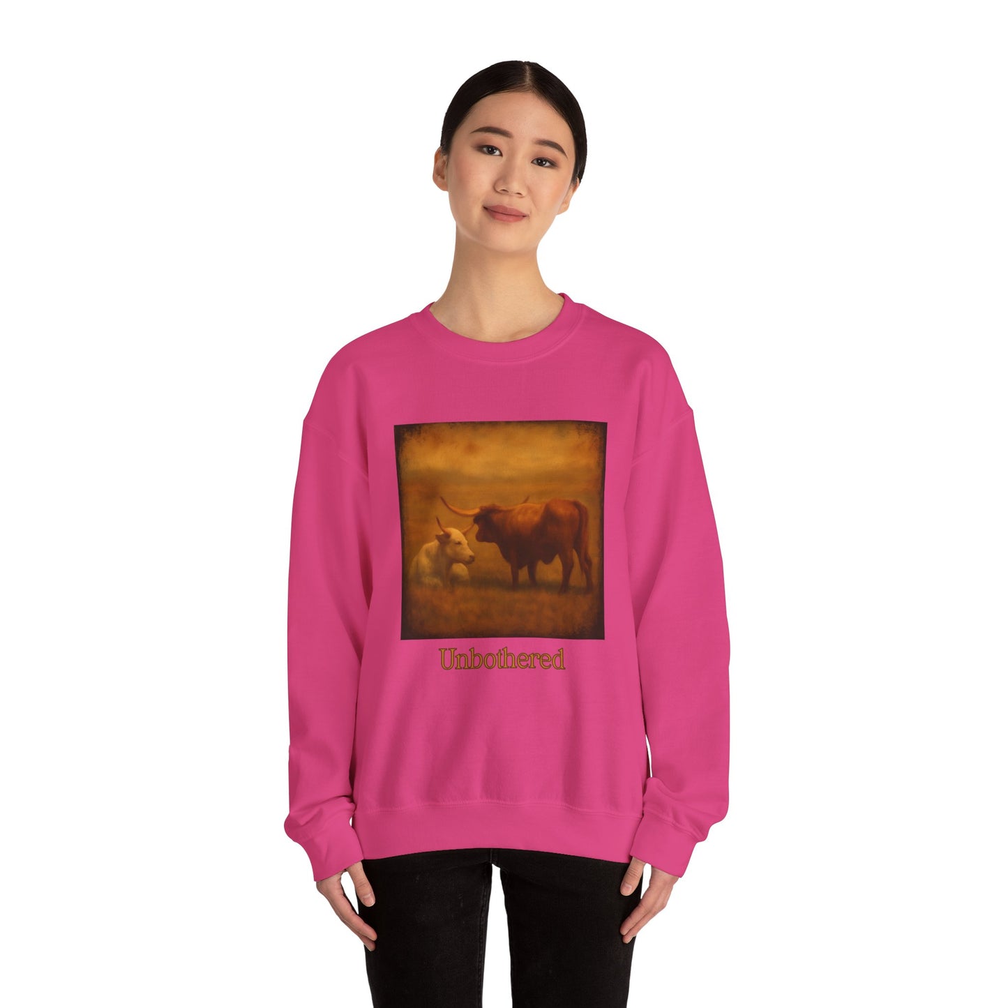 Unbothered Longhorn Sweatshirt | Crewneck
