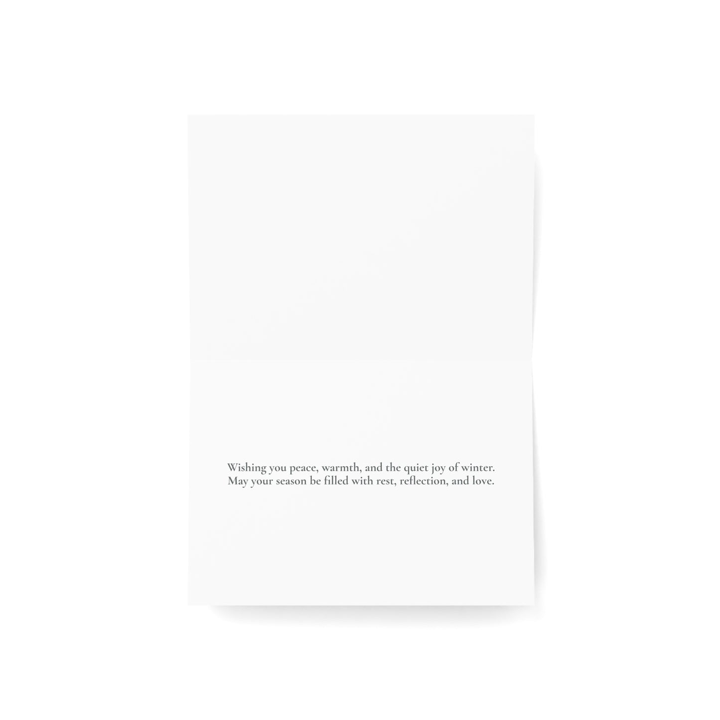 Sleep Watch – Holiday Greeting Card (1/10/30/50 pcs)