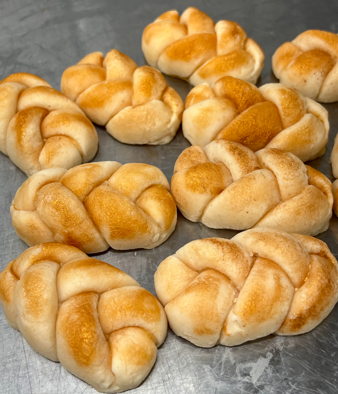 Loaf of FRESH BAKED BREAD | FAKE FOOD | Braided Bread | 5 oz