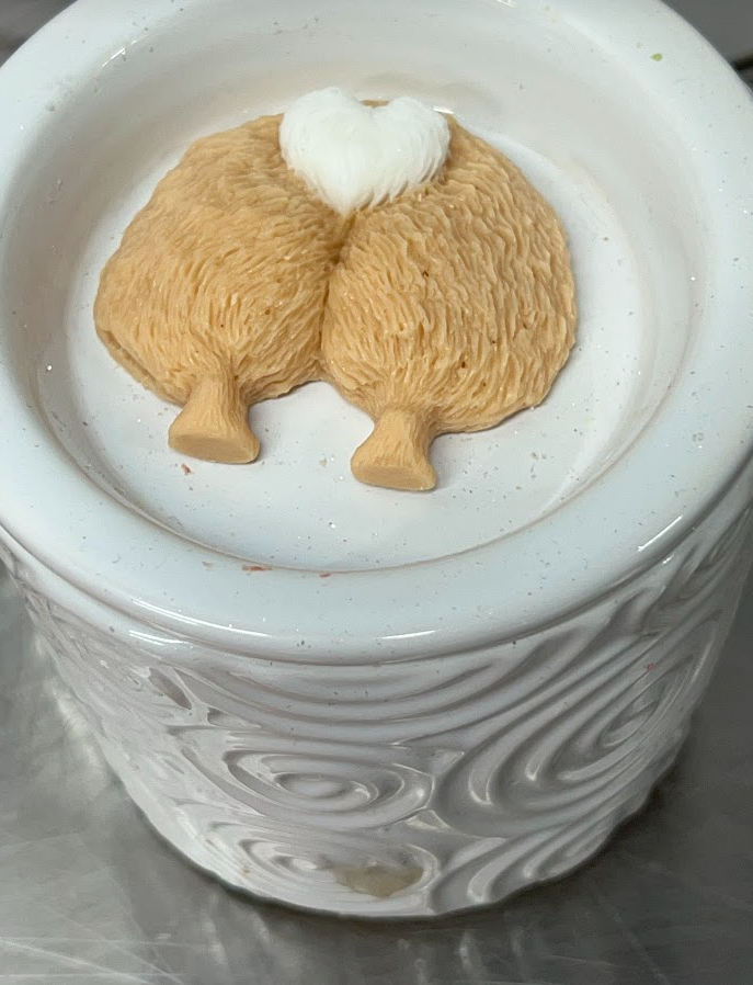 CORGI BUTTS dog shaped wax melts | Butt Naked scent