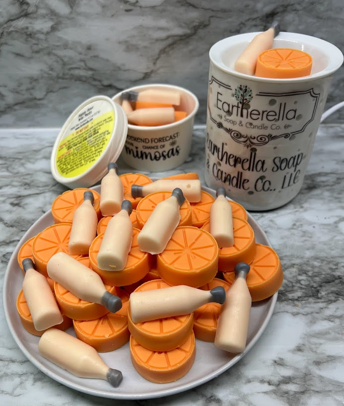 HAPPY HOUR | Mimosas | Wax Melts | Orange Juice & Champagne | 4.5 oz