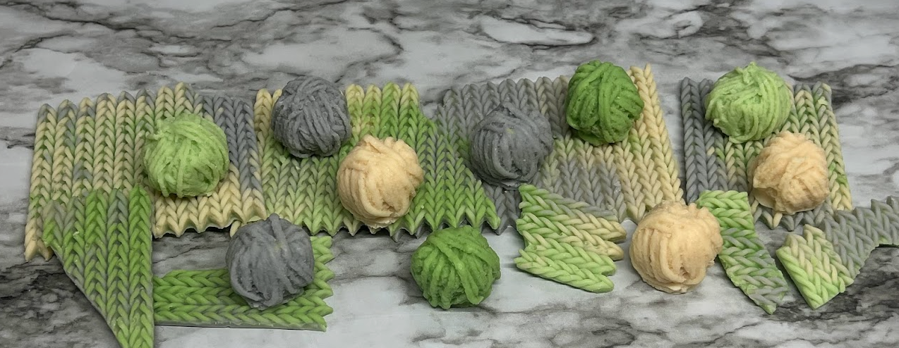 YARN ADDICT wax melts | Clean Cotton Scent | Balls of Yarn | Knit Crochet | 5.25 oz