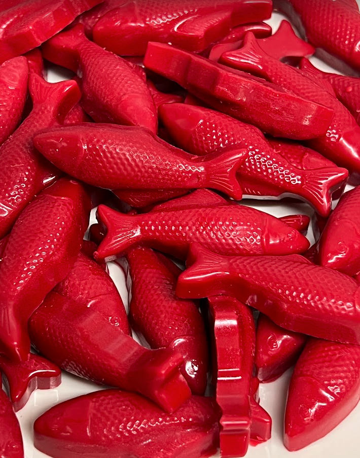 Red SWEDISH FISH Candy Wax Melts | Fruit Punch | 4 oz