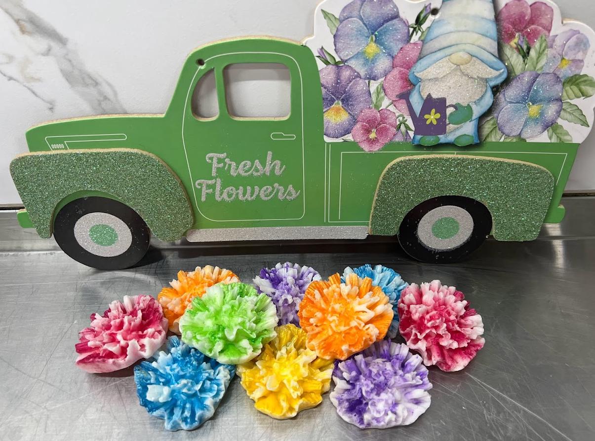 CARNATIONS Realistic Floral Wax Melts | 5 Melts | 3 oz