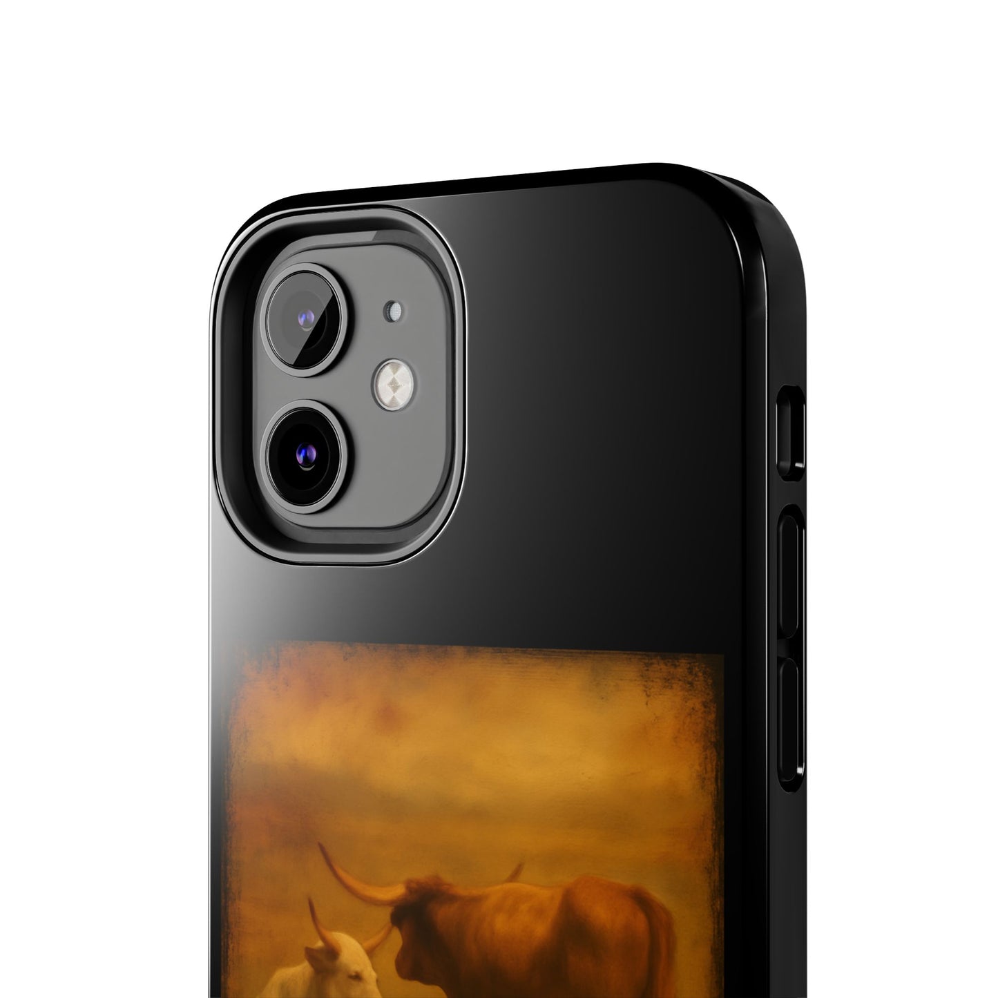 Unbothered Cows phone case | Cow art phone case, pastoral rustic design