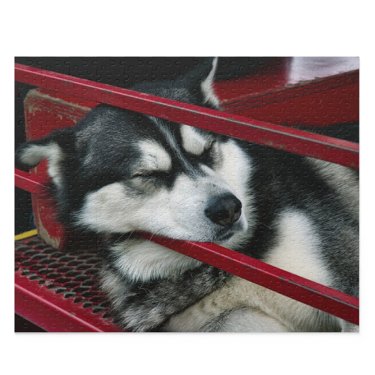 Red Rail Rest – 500-Piece Puzzle