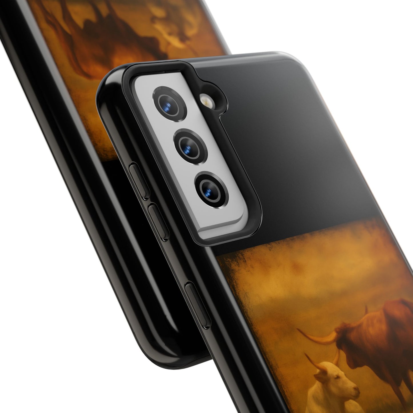 Unbothered Cows phone case | Cow art phone case, pastoral rustic design