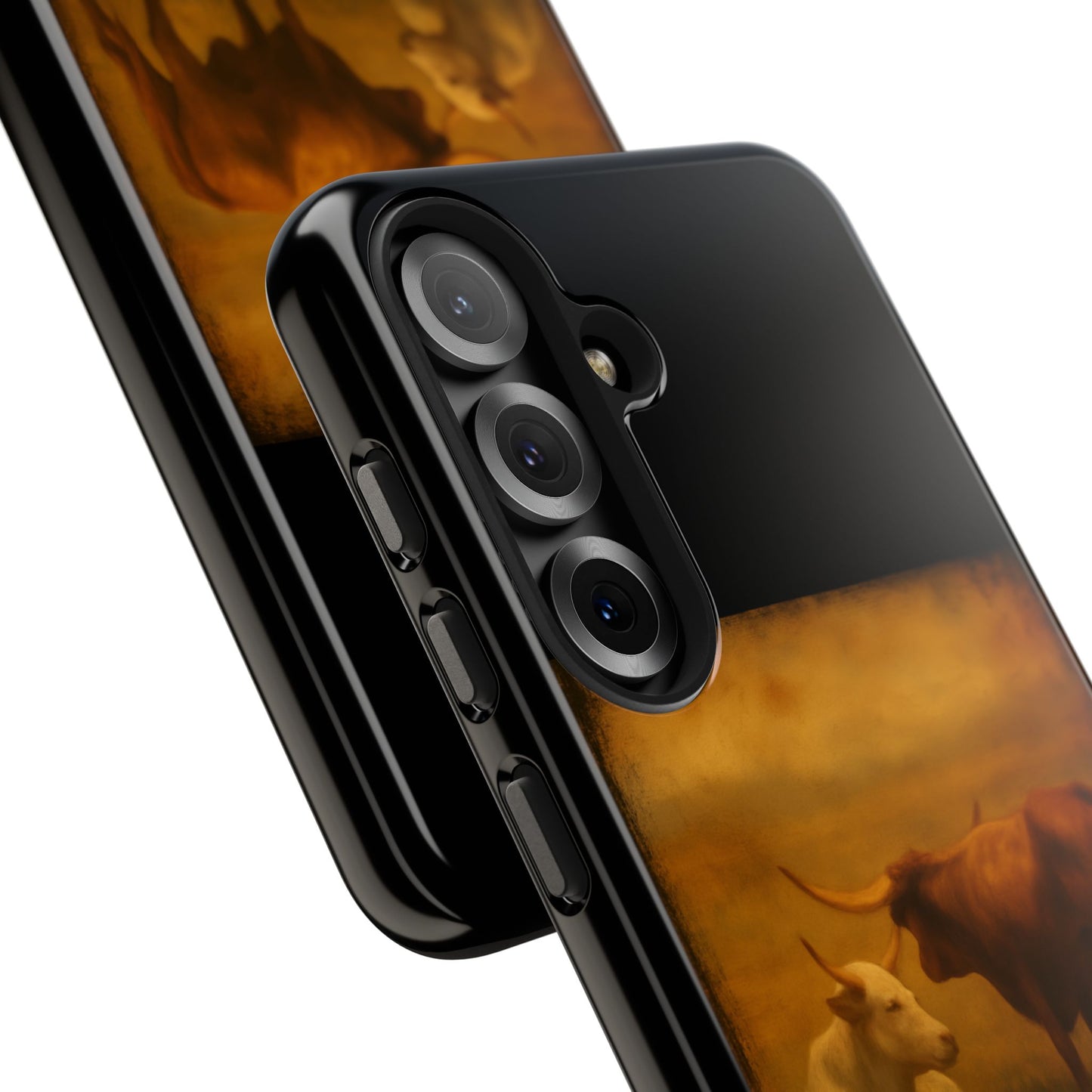 Unbothered Cows phone case | Cow art phone case, pastoral rustic design