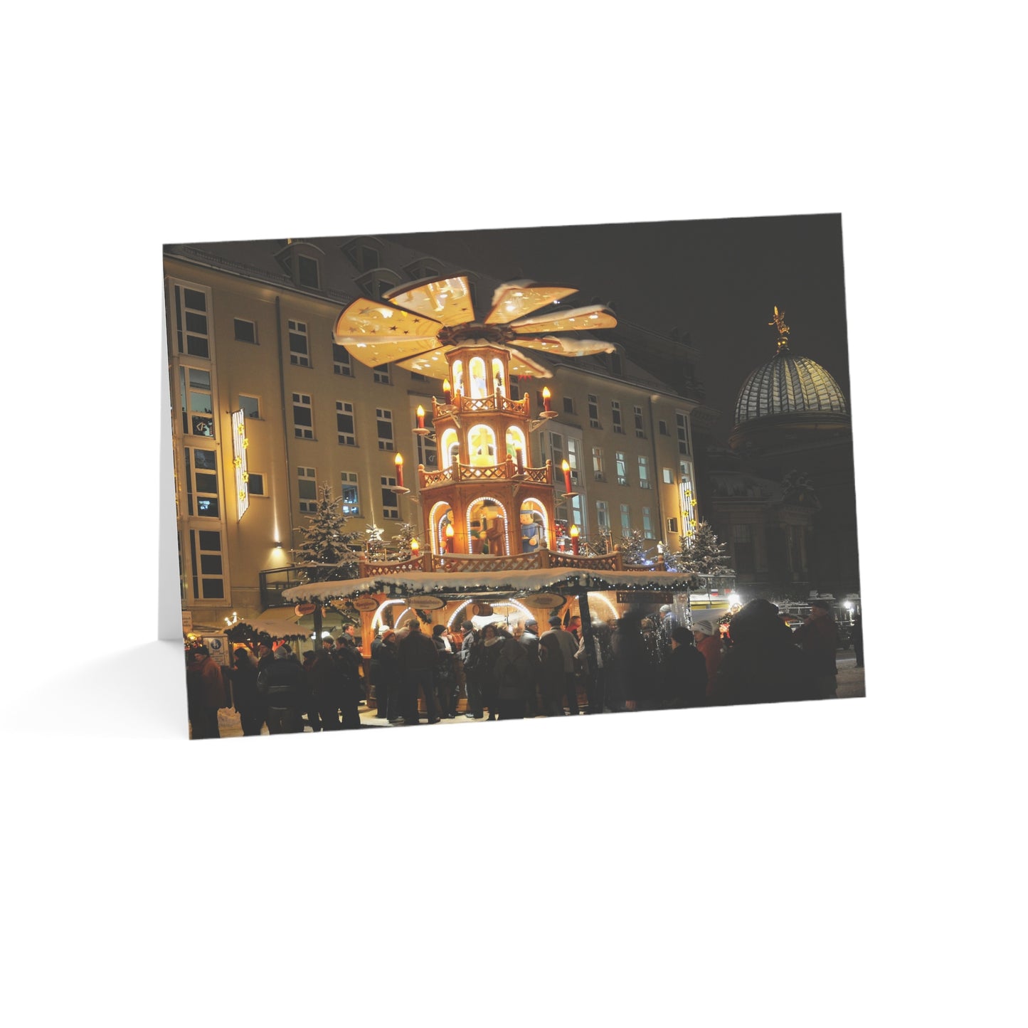 Pyramid Light – Dresden Holiday Card (1/10/30/50 pcs)