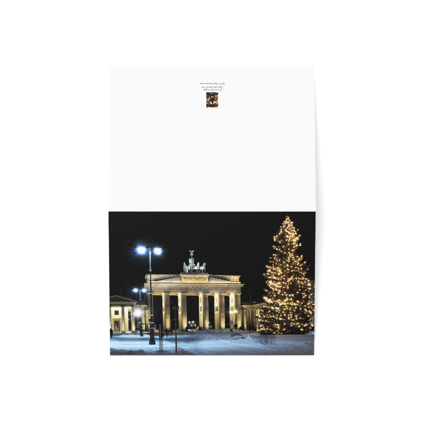 Gate of Light – Berlin Holiday Card (1/10/30/50 pcs)
