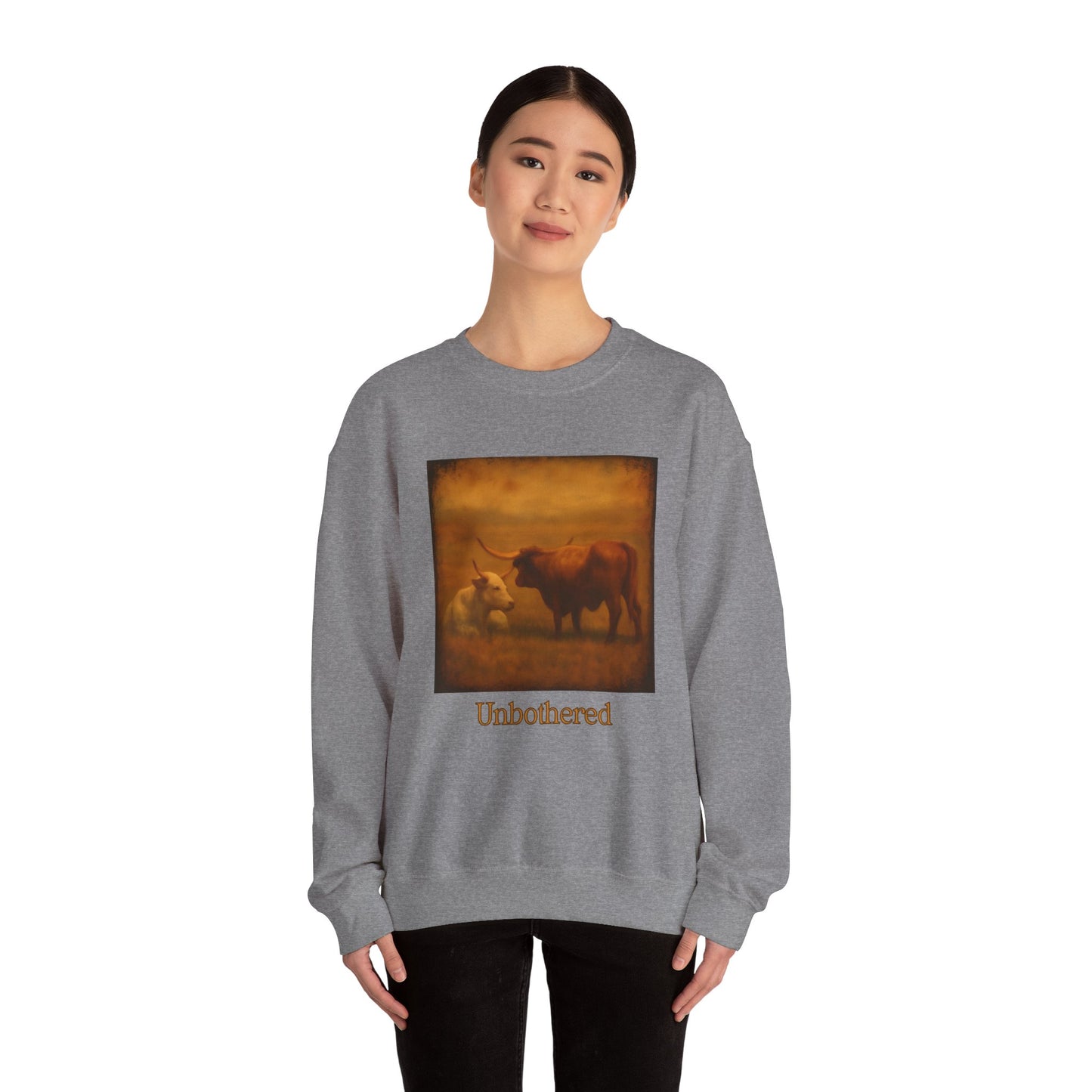 Unbothered Longhorn Sweatshirt | Crewneck