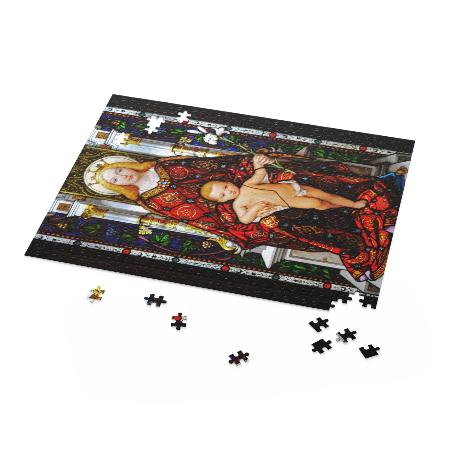 Madonna in Glass Puzzle (500-Piece)