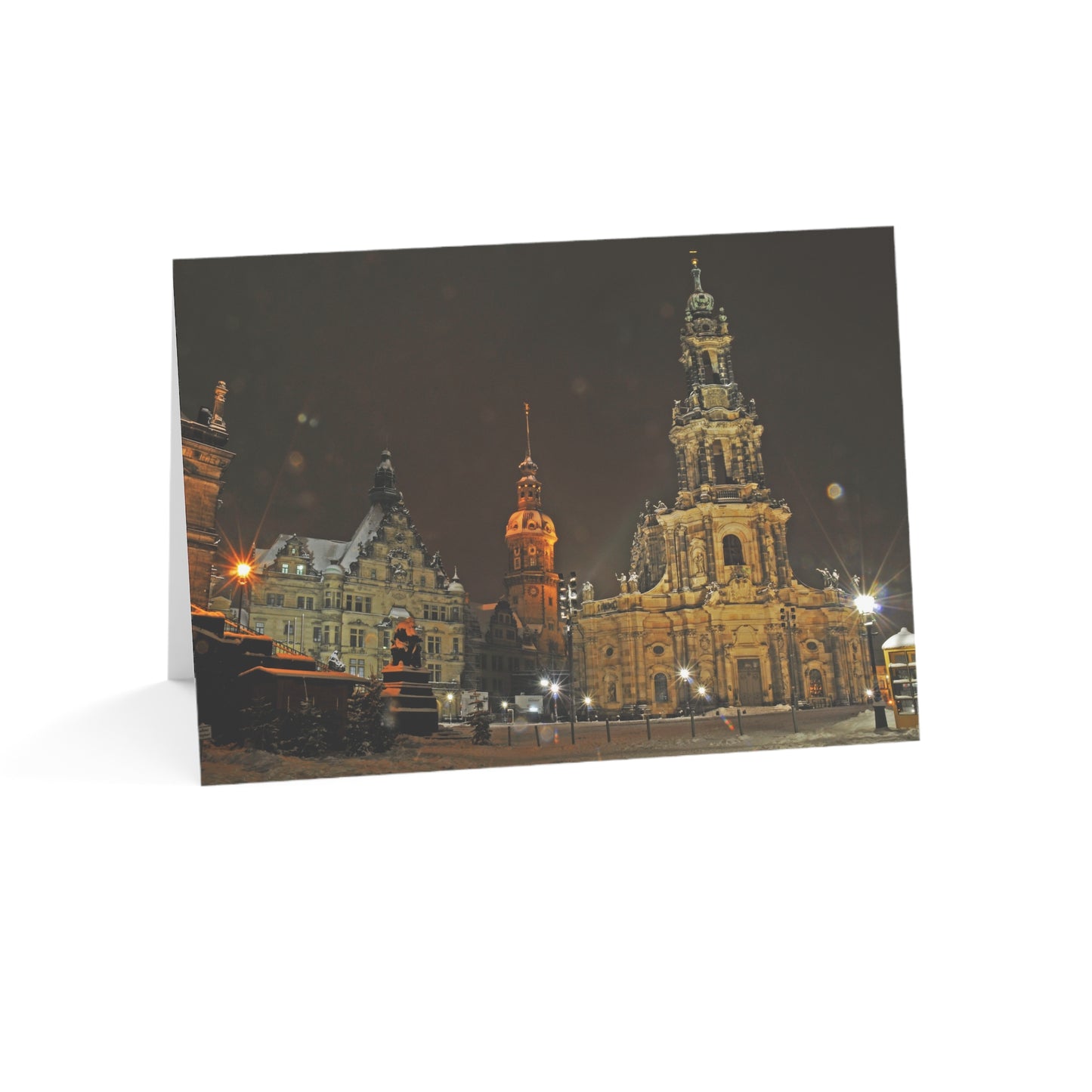Winter Reverence – Dresden Holiday Greeting Card (1/10/30/50 pcs)
