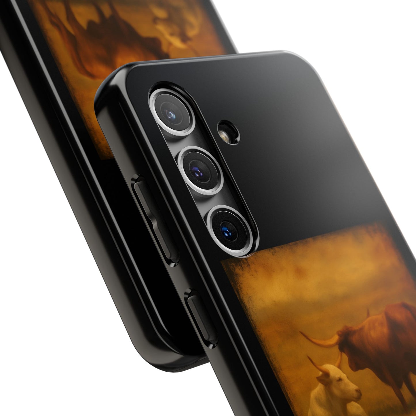 Unbothered Cows phone case | Cow art phone case, pastoral rustic design