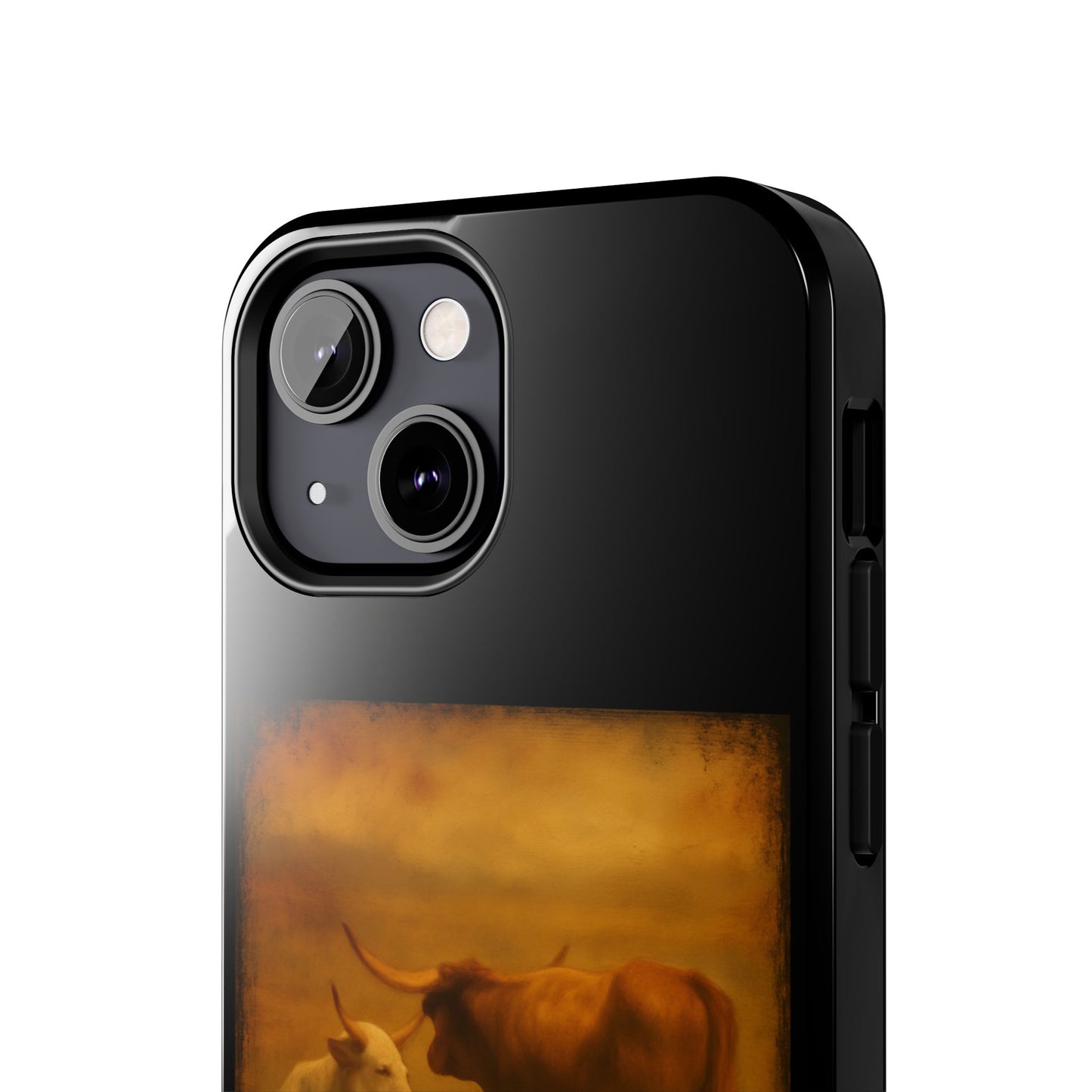 Unbothered Cows phone case | Cow art phone case, pastoral rustic design