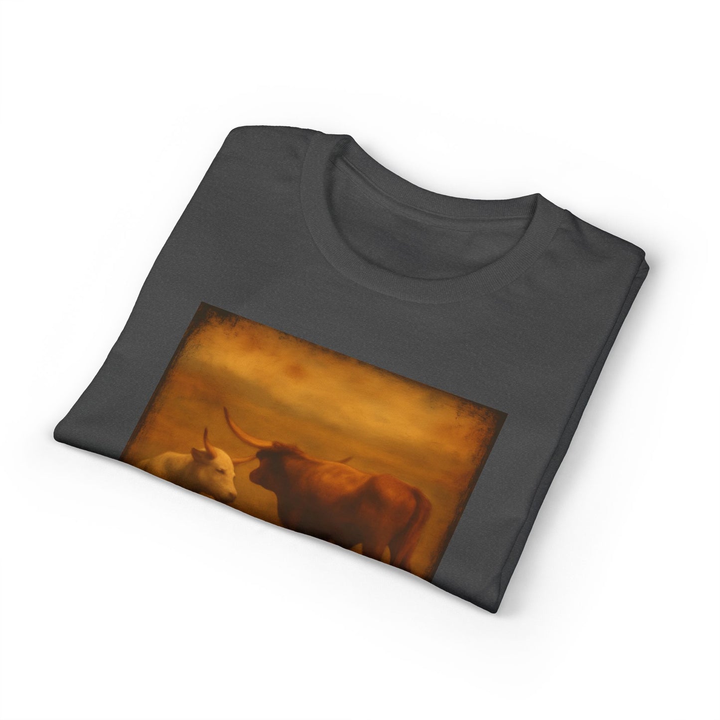 Unbothered Longhorn Art T-Shirt