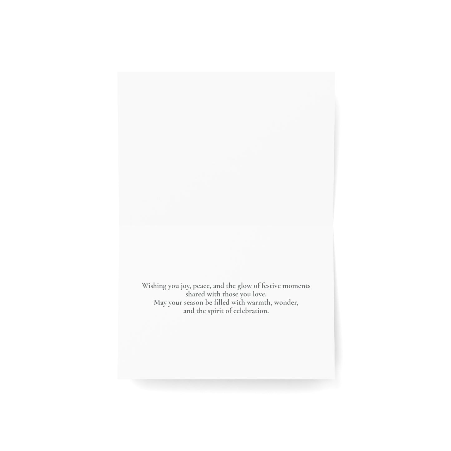 Cathedral Glow – Holiday Greeting Card (1/10/30/50 pcs)