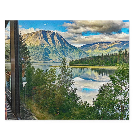 Reflections from White Pass – Alaska Rail Puzzle (500-Piece)