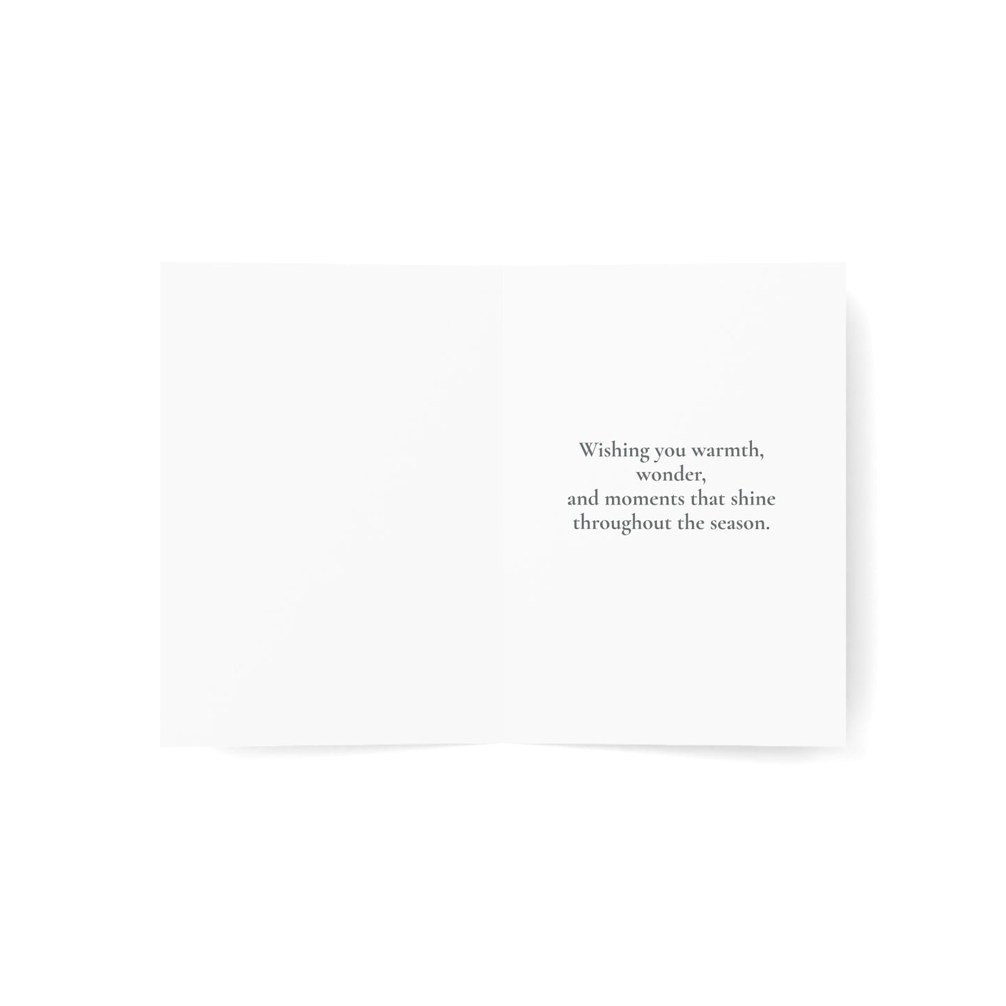 Vienna Rathaus Holiday Greeting Card – Gothic Revival Elegance (1/10/30/50 pcs)