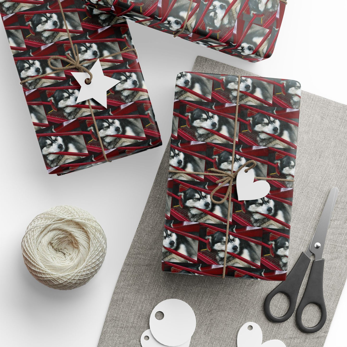 Wrapped in Stillness – Husky Gift Wrap