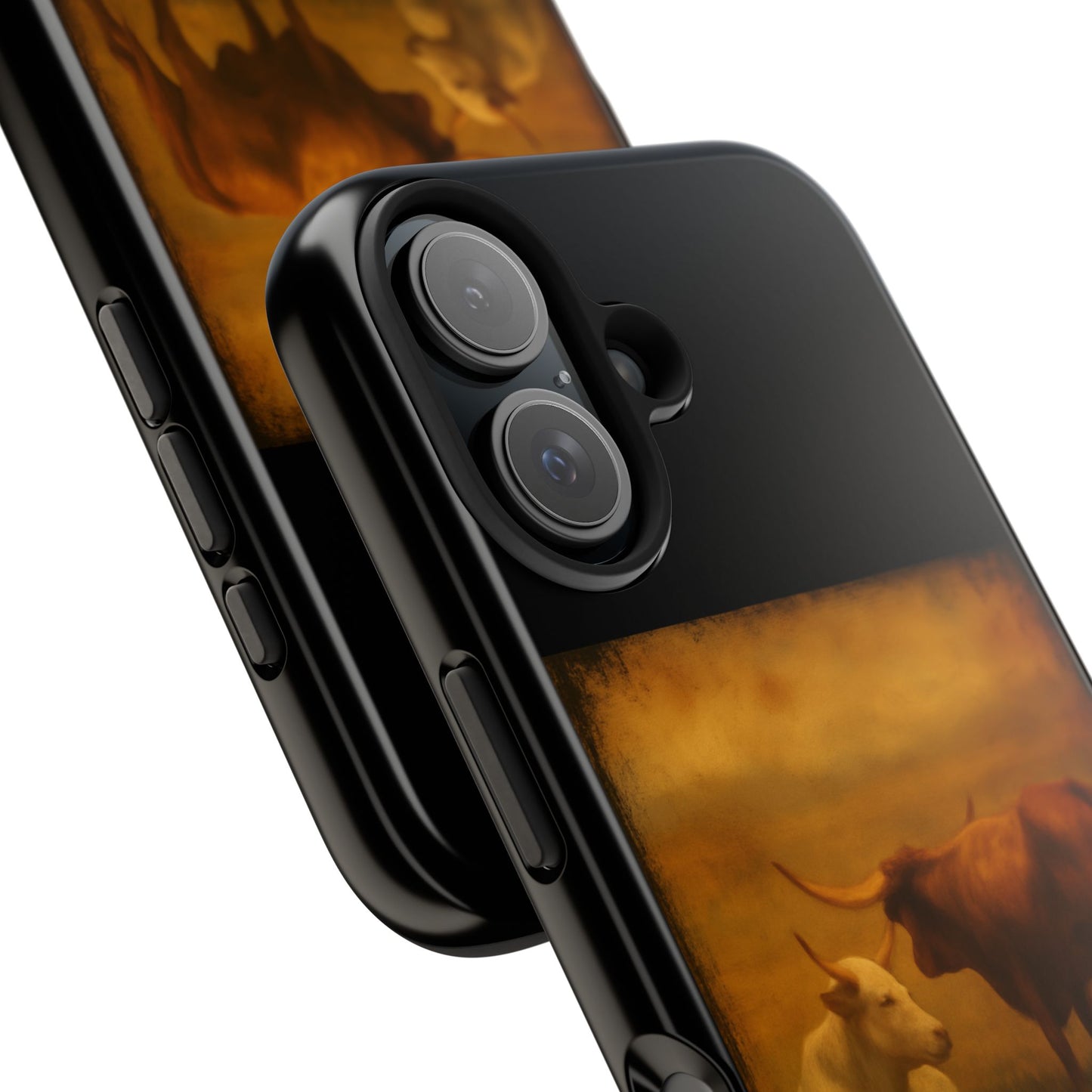 Unbothered Cows phone case | Cow art phone case, pastoral rustic design