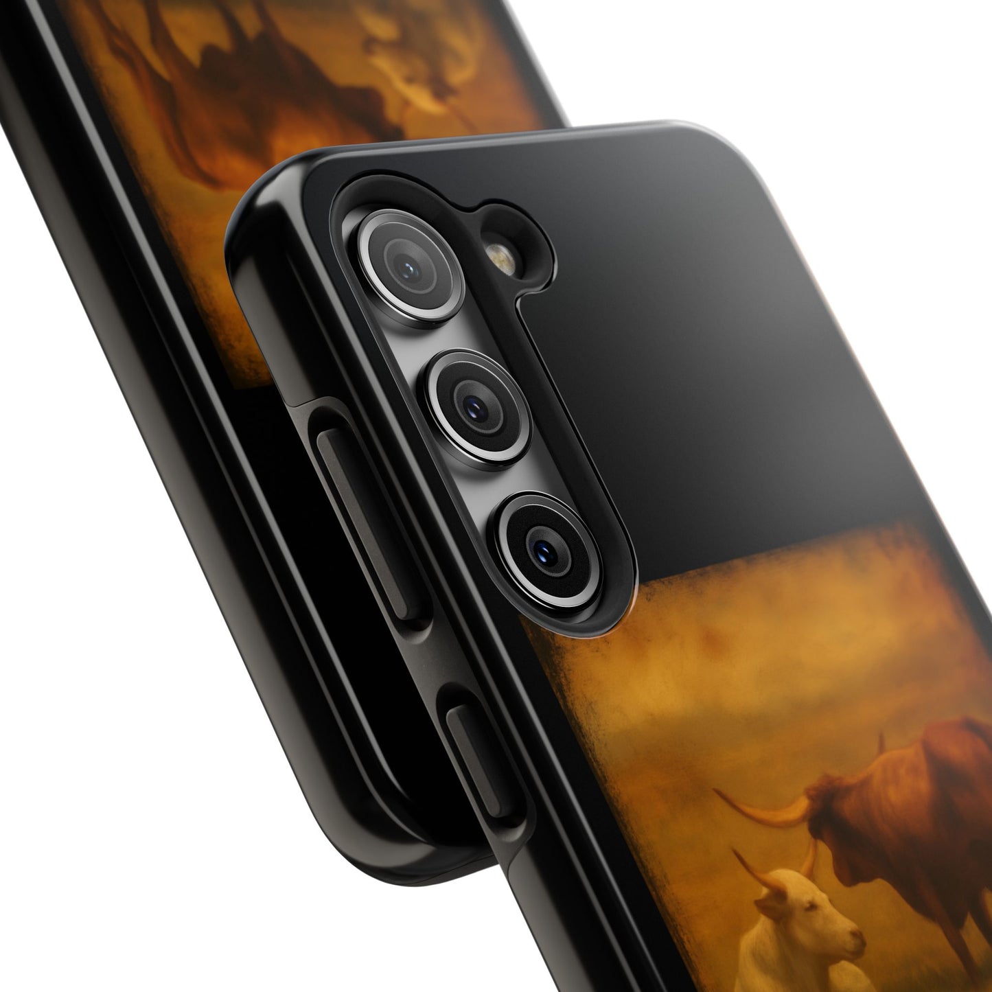 Unbothered Cows phone case | Cow art phone case, pastoral rustic design