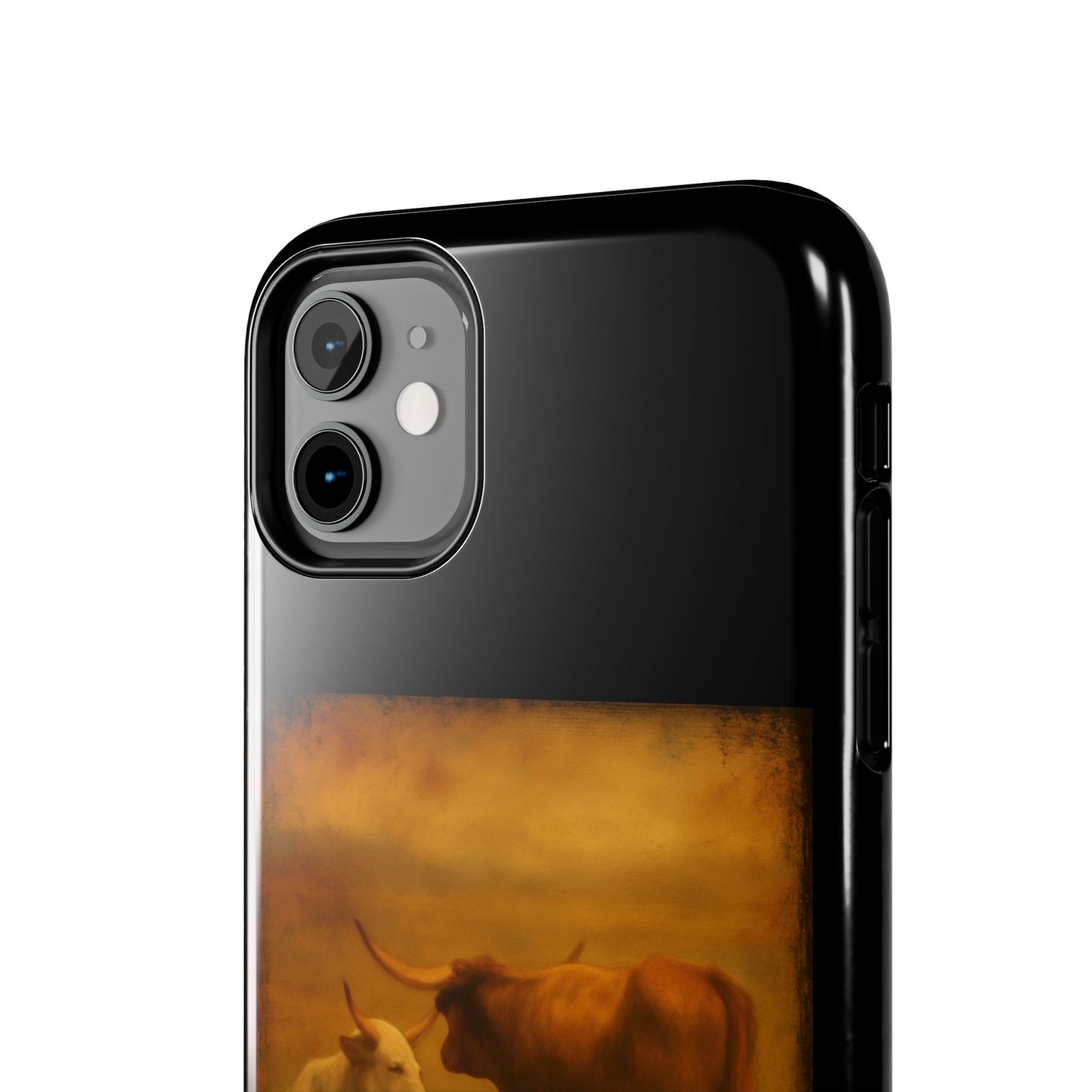 Unbothered Cows phone case | Cow art phone case, pastoral rustic design
