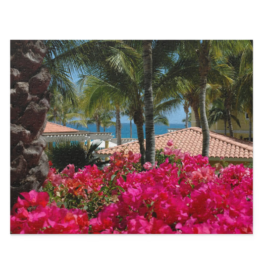 Cabo Garden Rooftops Puzzle  500-Piece