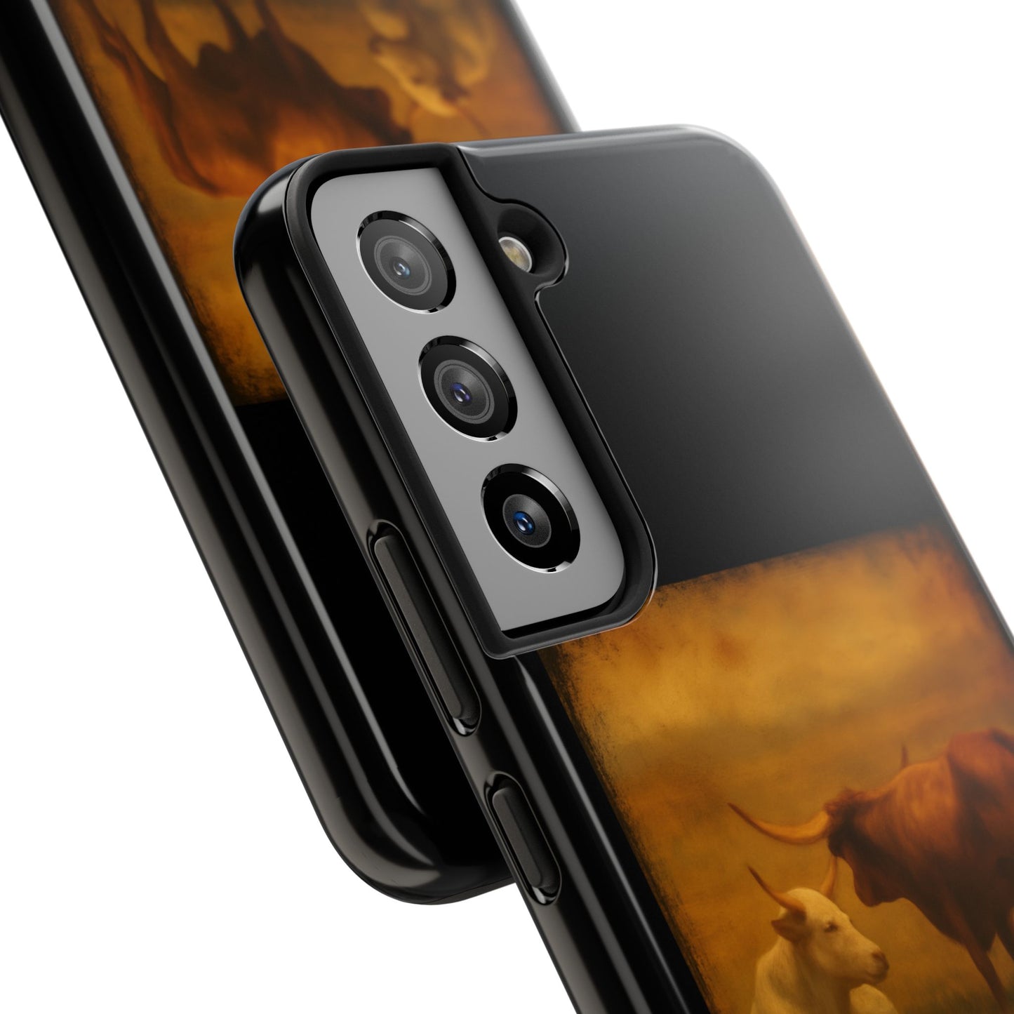 Unbothered Cows phone case | Cow art phone case, pastoral rustic design