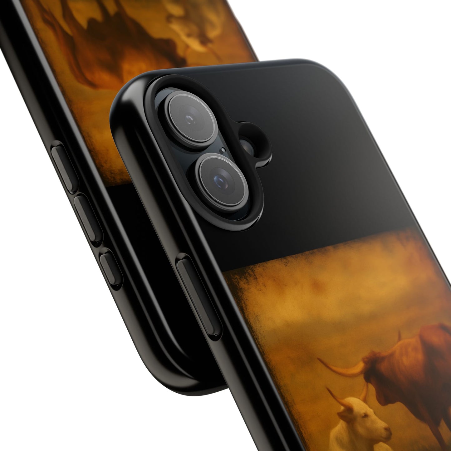 Unbothered Cows phone case | Cow art phone case, pastoral rustic design