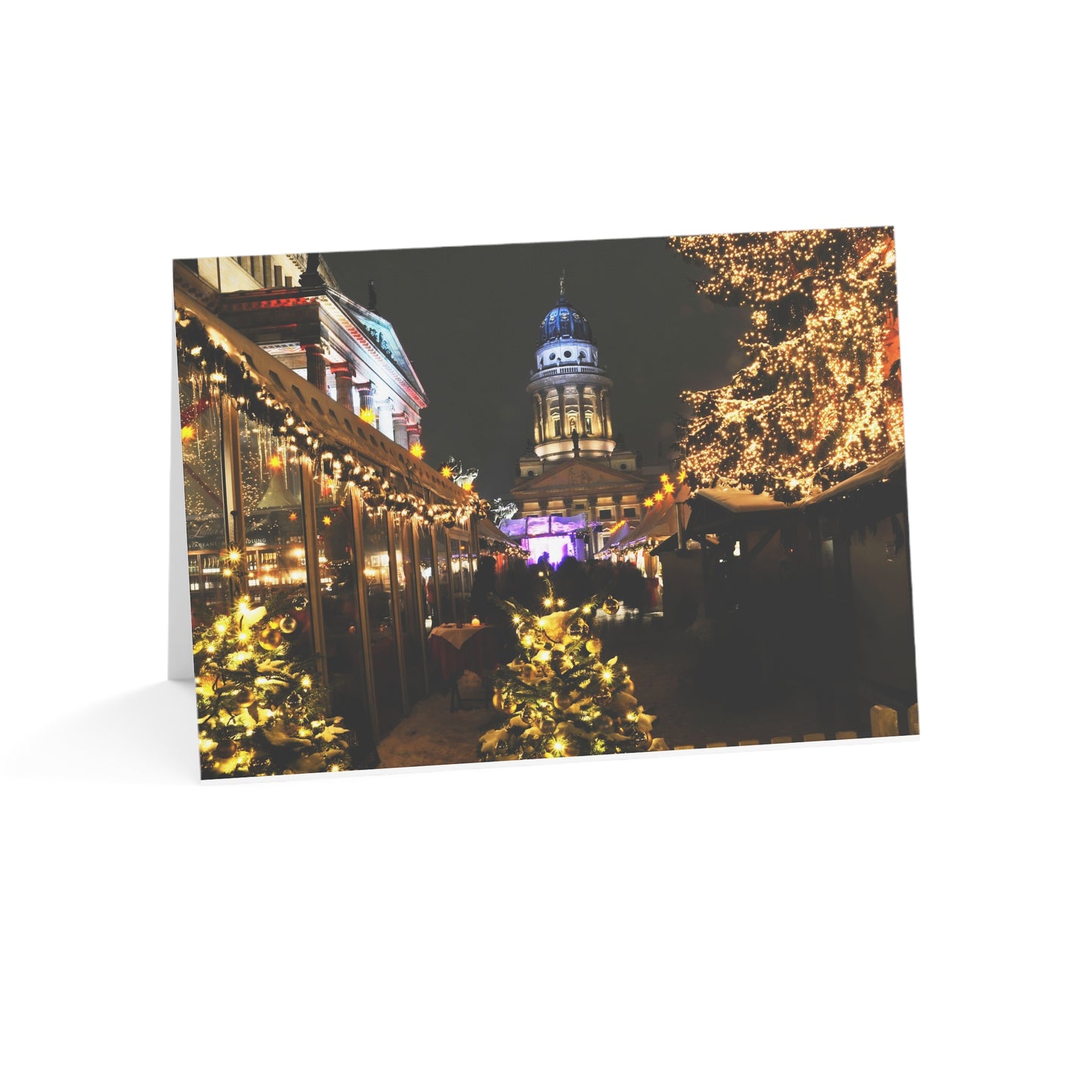 Cathedral Glow – Holiday Greeting Card (1/10/30/50 pcs)