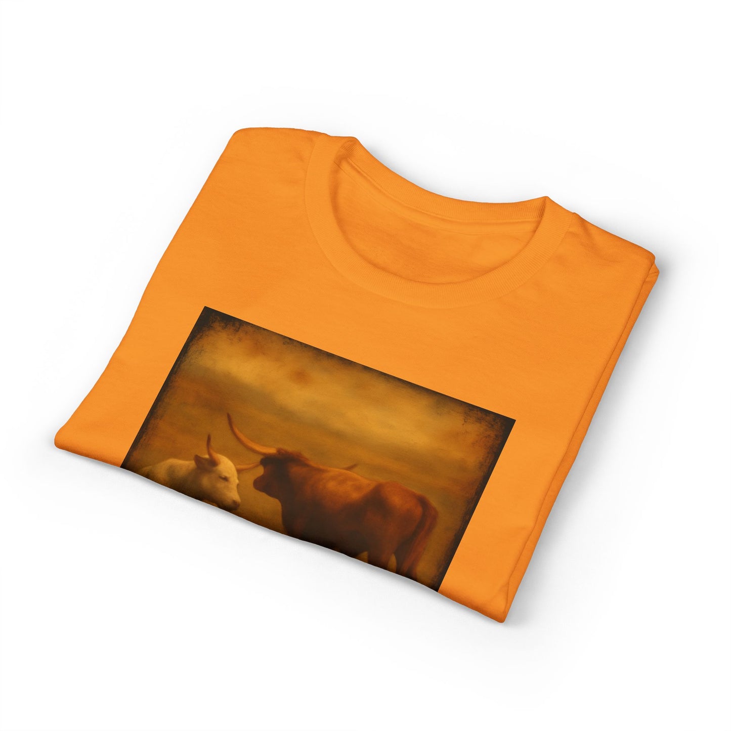Unbothered Longhorn Art T-Shirt