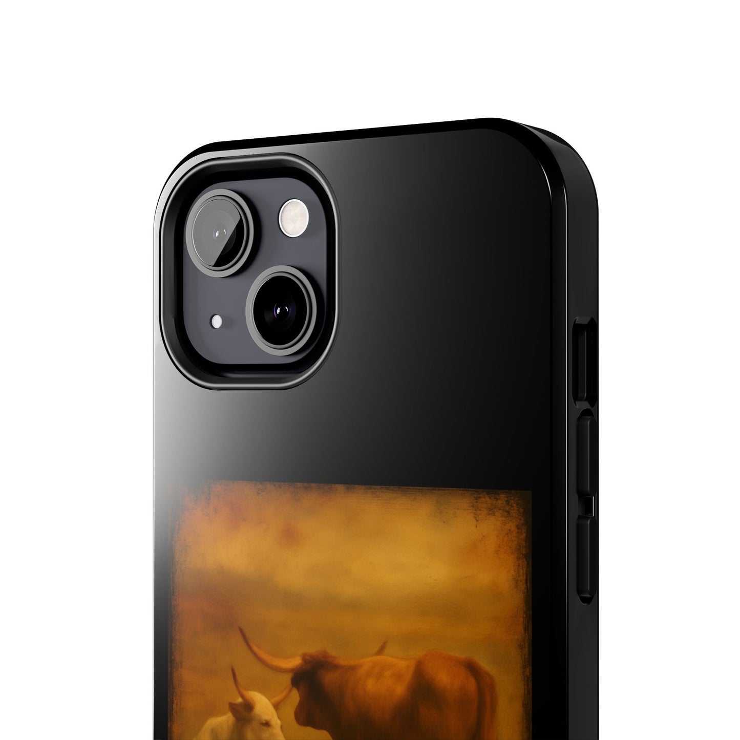 Unbothered Cows phone case | Cow art phone case, pastoral rustic design
