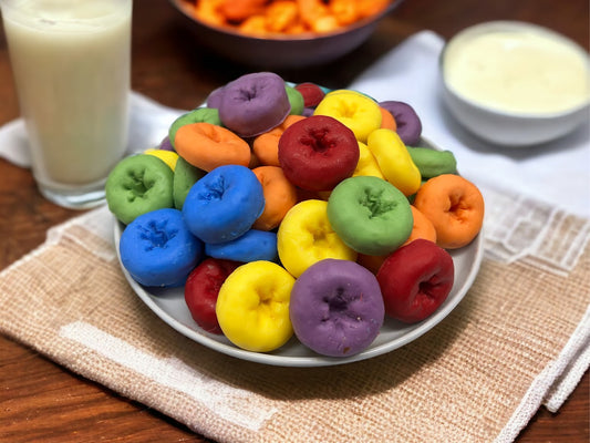 FRUIT LOOPS DONUTS wax melts | Fake donuts | wax donuts | 8 wax melts | 4.25 oz