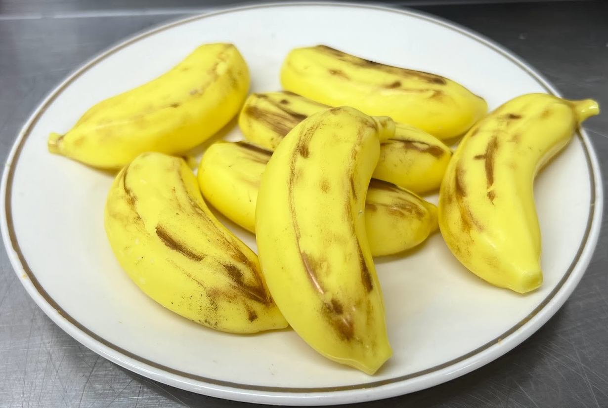 BANANA wax melts | Whole Mini Bananas | Banana Nut Bread scent | 5 Bananas | 5.25 oz