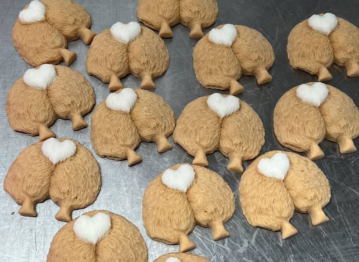 CORGI BUTTS dog shaped wax melts | Butt Naked scent