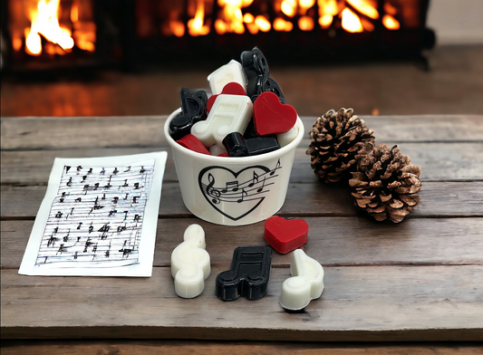 Music LOVE NOTES wax melts | Cocoa Butter & Cashmere | 4.5 oz