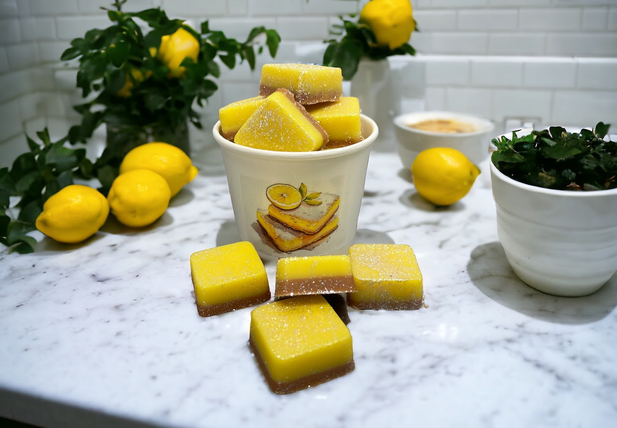 LEMON SQUARES Bars Wax Melts | 8 Melts | 5.5 oz