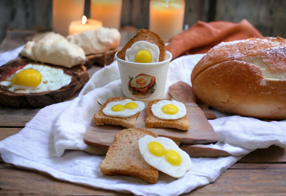 EGGS ON TOAST | Citrus & fruit blend | 8 Wax Melts | 5.25 oz | Home Fragrance