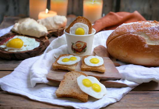 EGGS ON TOAST | Citrus & fruit blend | 8 Wax Melts | 5.25 oz | Home Fragrance