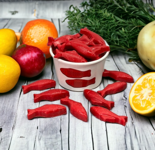 Red SWEDISH FISH Candy Wax Melts | Fruit Punch |  4 oz