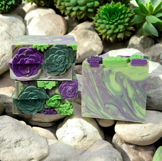 BAJA CACTUS BLOSSOM | handmade artisan blend soap bar 6 oz