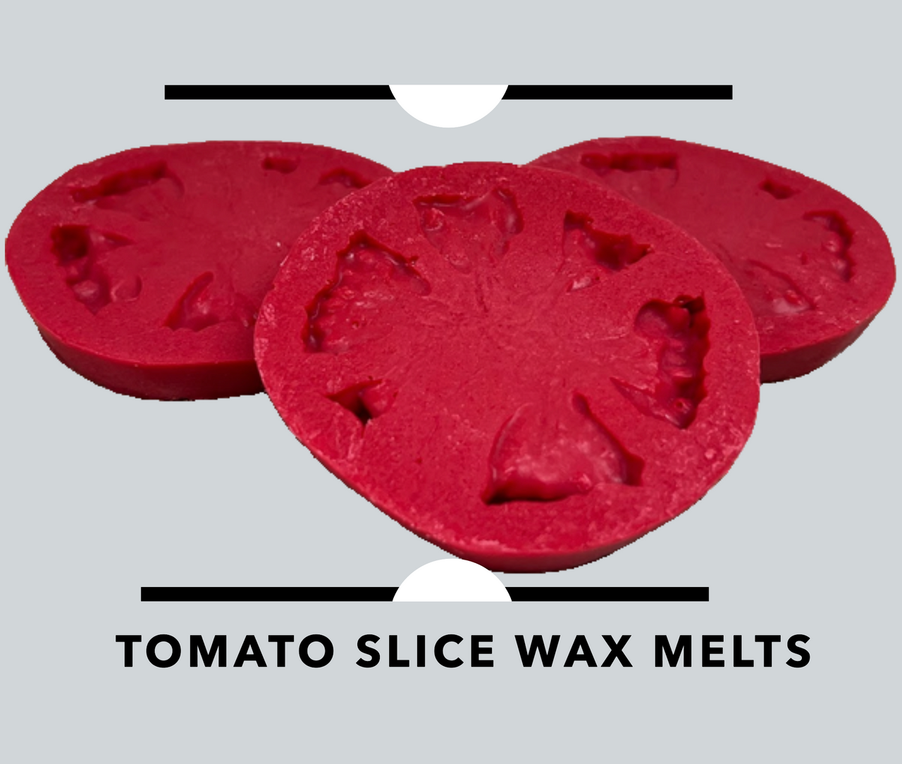 TOMATO SLICES Wax Melts | Tomato Leaf scent | 3 Melts | 4.5 oz