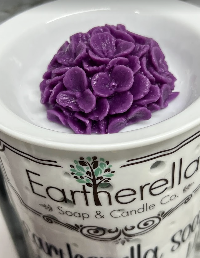VIOLET CLUSTERS Realistic Floral Flower Wax Melts |  4 Melts | 4 oz