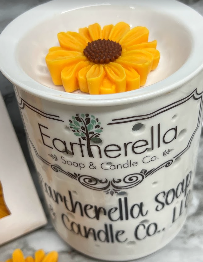 SUNFLOWERS Realistic Floral Flower Wax Melts | 7 Melts | 4.25 oz