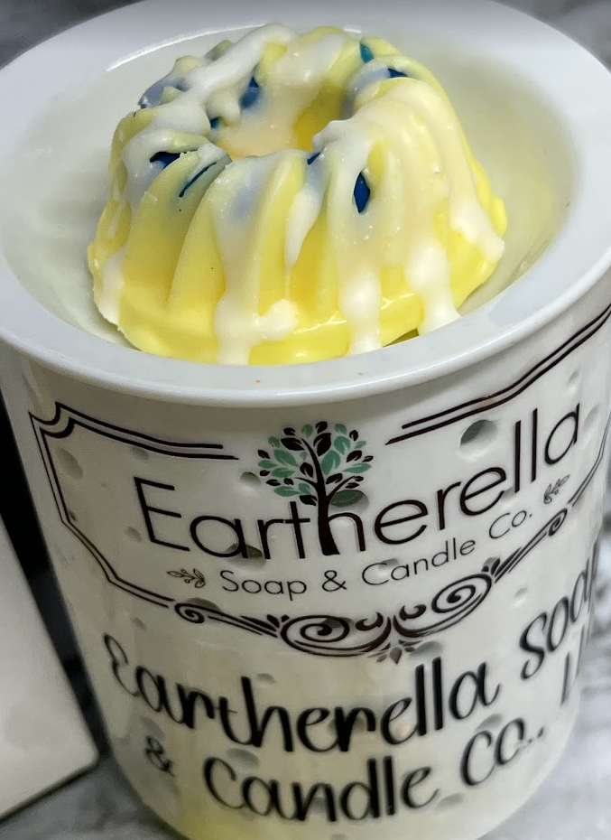 LEMON BLUEBERRY Mini Bundt Cake wax melts | 4 Melts | 6.25 oz