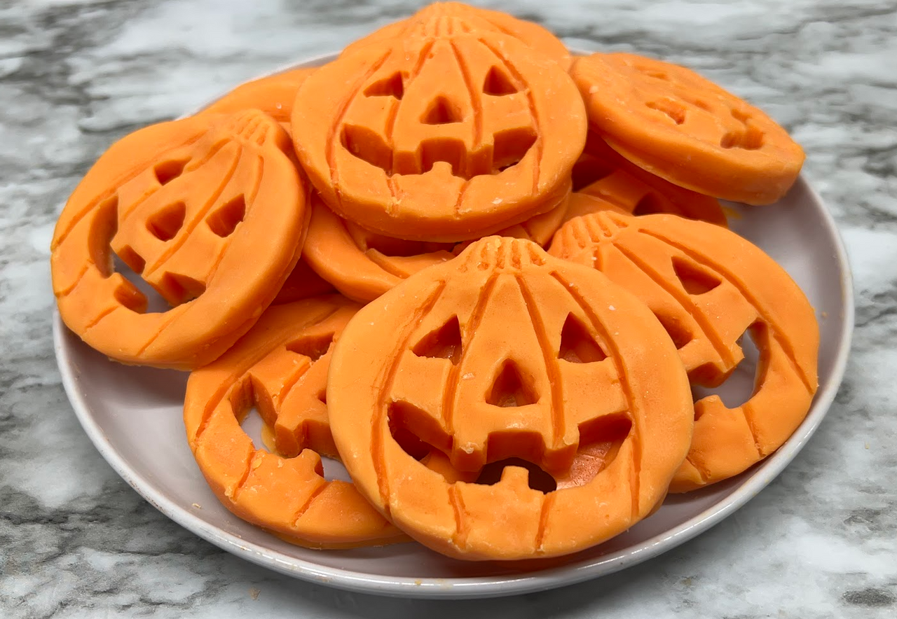 PUMPKIN CUTOUT COOKIES wax melts | Pumpkin Ginger | Halloween | Jack-o-lantern | 5 wax melts | 5.5 oz