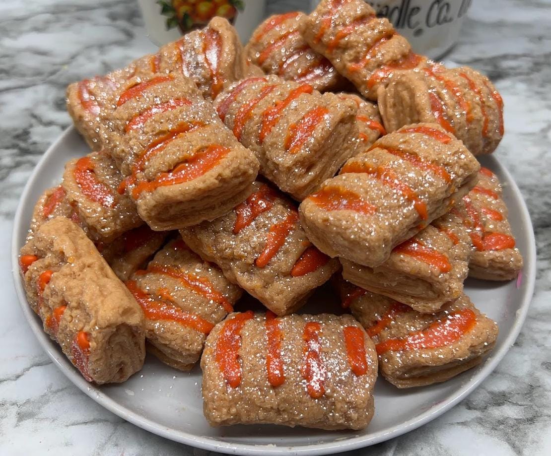 HOT ORANGE DANISH scented wax melts