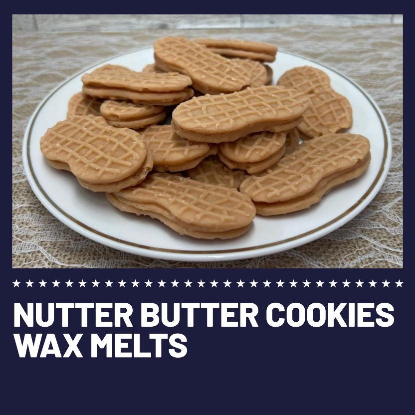 NUTTER BUTTER COOKIES inspired Wax Melts | Peanut butter cookies