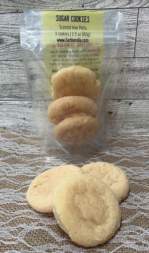 Realistic SUGAR COOKIES Wax Melts | Wax Embeds for Candles | Fake Food